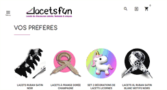 Desktop Screenshot of lacetsfun.com